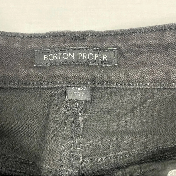 Boston Proper Black Slim Ankle Jeans - Picture 6 of 6